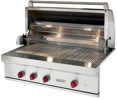 Wolf® Built In Grill-Stainless Steel-OG42