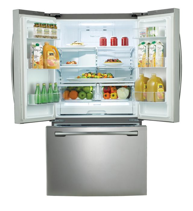 Samsung 25.5 Cu. Ft. Stainless Steel French Door Refrigerator 11