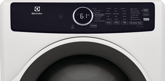 Electrolux 8.0 Cu. Ft. White Front Load Electric Dryer 7