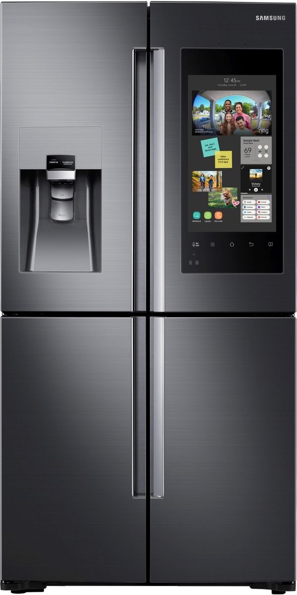 Samsung 22 Cu. Ft. Counter Depth 4-Door Flex™ Refrigerator-Fingerprint Resistant Stainless Steel 0
