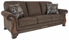 Benchcraft® Miltonwood Teak Queen Sofa Sleeper