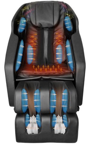 Sunheat® Black Zero Gravity Massage Chair 19