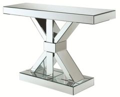Coaster® Lurlynn Mirror X-Shaped Base Console Table