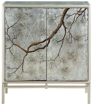Coast to Coast Accents™ Silvermist Winter Forest Cabinet