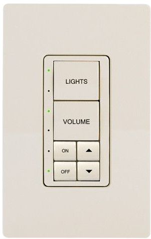 Crestron® Cameo® Express Keypad International Version-Almond Textured ...