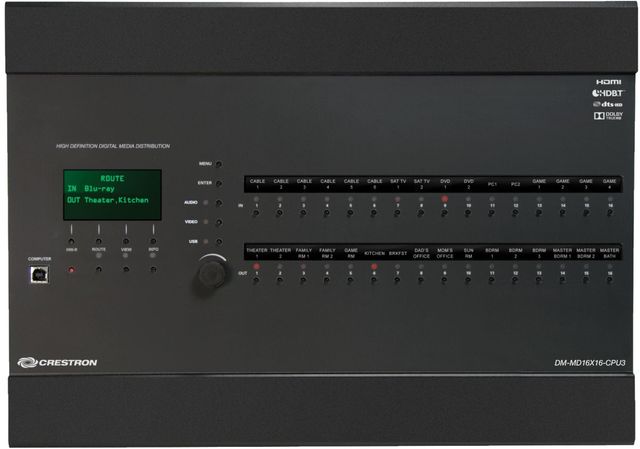 Crestron® DigitalMedia™ 16x16 Switcher 1