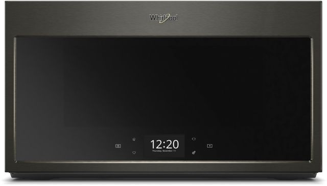 Whirlpool® 1.9 Cu. Ft. Black Stainless Over The Range Microwave