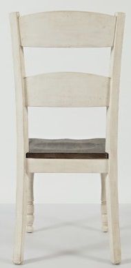 Jofran Inc. Madison County White Ladderback Dining Chair 1