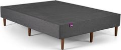 Purple® The Purple™ Charcoal/Walnut California King Foundation Platform Bed Frame