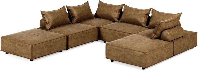 Signature Design by Ashley® Bales 6-Piece Brown Modular Seating-1
