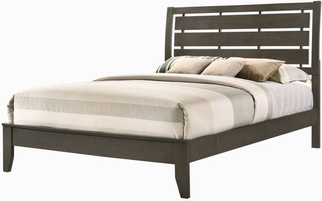 Coaster® Serenity Mod Grey Queen Panel Bed