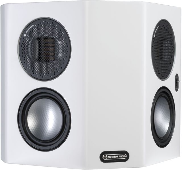 Monitor Audio Gold FX Pair of Satin White On-Wall Speakers 1