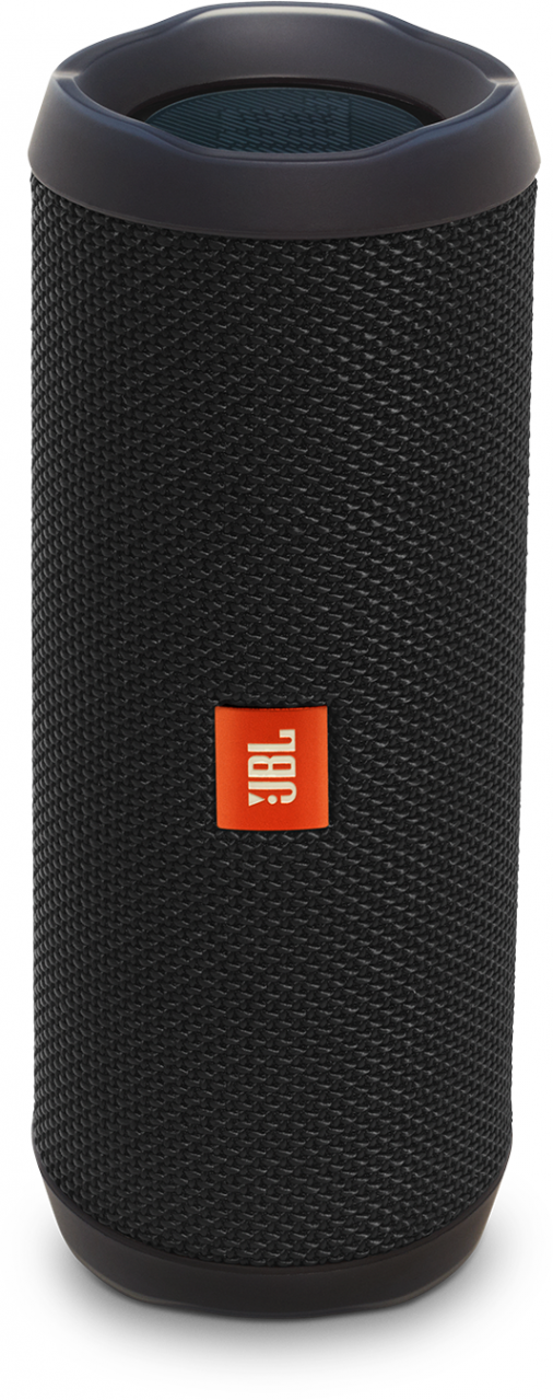 JBL® Flip 4 Black Portable Bluetooth Speaker 0