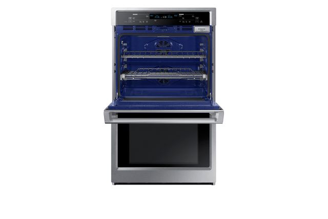 Samsung 30" Stainless Steel Electric Built In Double Wall Oven-NV51K6650DS-2