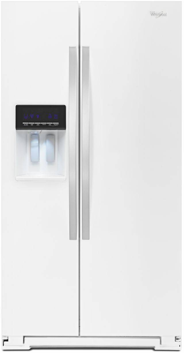 Whirlpool® 26.0 Cu. Ft. Side-By-Side Refrigerator-White Ice