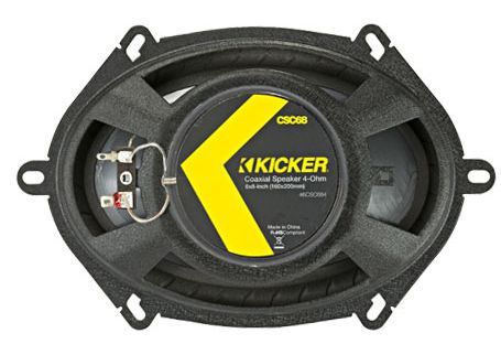 Kicker® CSC68 6" X 8" Coaxial Speakers 3