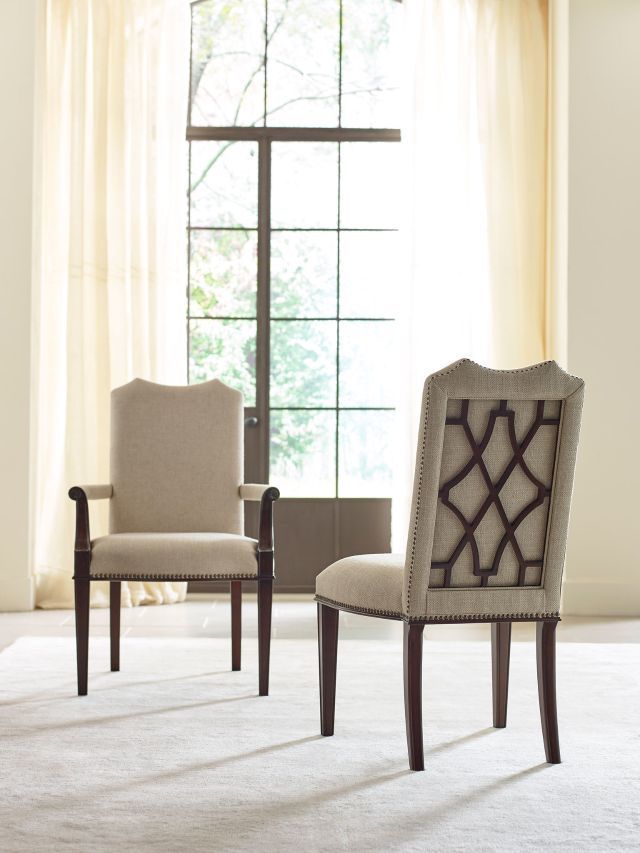 Kincaid® Hadleigh Cherry Upholstered Arm chair-2