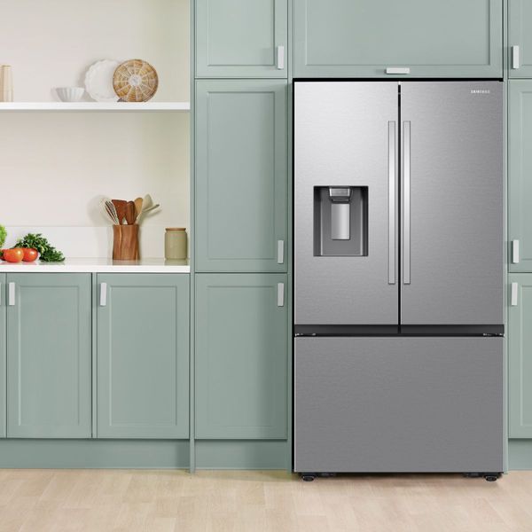 Samsung 31 Cu. Ft. Fingerprint Resistant Stainless Steel Freestanding French Door Refrigerator