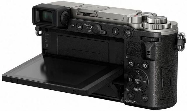 Panasonic® LUMIX GX9 Silver 20.3MP Mirrorless Camera Body 3