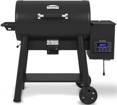 Broil King® Smoke™ Pellet 500 Black Free Standing Grill-0