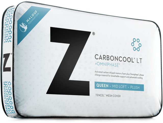 Malouf® Z® CarbonCool® + OmniPhase® LT King Pillow