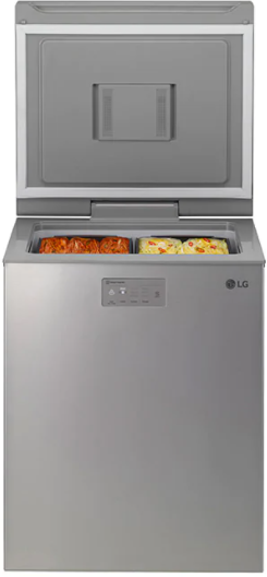LG 4.5 Cu. Ft. Platinum Silver Compact Refrigerator-1