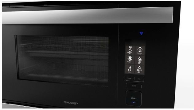 Sharp® 24" Stainless Steel Convection Built In Wall Oven 3