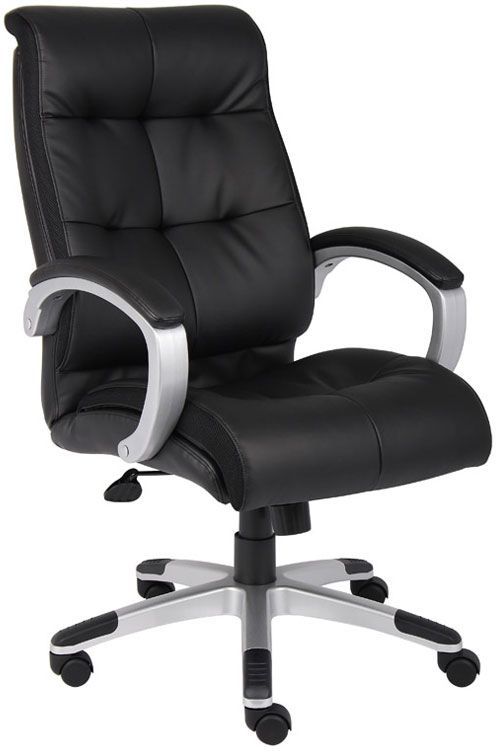Presidential Seating Boss Black Double Plush High Back Executive Chair-0