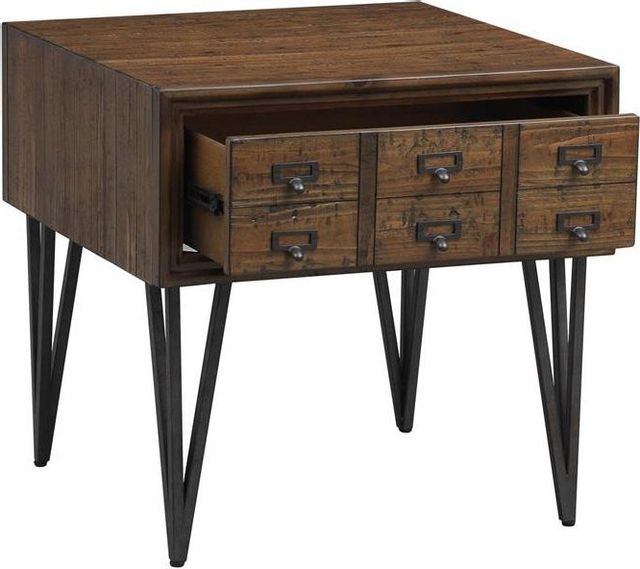 Coast2Coast Home™ Accents by Andy Stein Oxford Distressed Brown End Table 4