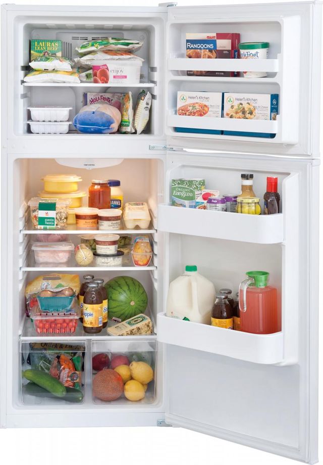 Frigidaire® 9.9 Cu. Ft. Top Freezer Apartment Size Refrigerator-White 11