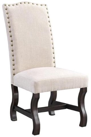 Coast2Coast Home™ 2-Piece Beca Dark Brown/Cream Dining Chair Set