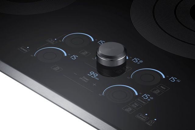 Samsung 36" Stainless Steel Electric Cooktop 4