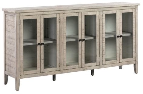 Crestview Collection Pembroke Plantation Recycled Pine Hudson Tall Sideboard-1
