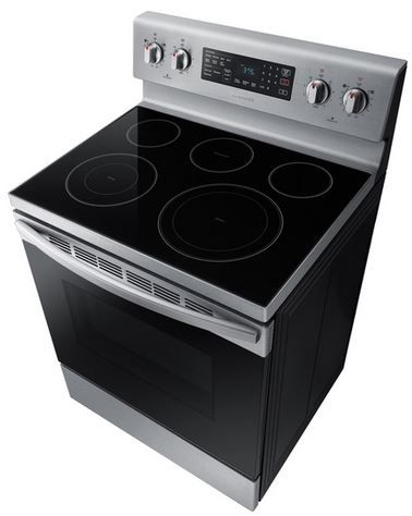 Samsung 30" Stainless Steel Free Standing Electric Range 3