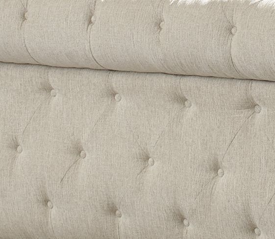 Signature Design by Ashley® Willenburg Linen Queen Upholstered Footboard 1