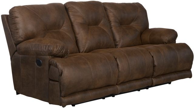 Catnapper® Voyager Lay Flat Power Reclining Sofa with Triple Recliner ...