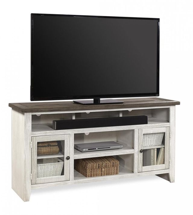 Aspenhome® Eastport Drifted White 65" Console with 2 Doors