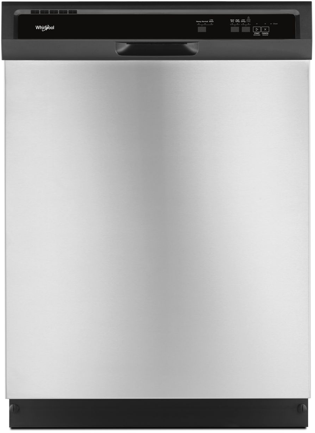 Whirlpool® 24" Built In Dishwasher-Universal Silver