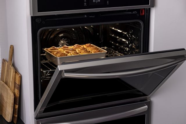 Frigidaire Gallery 27" Smudge-Proof® Black Stainless Steel Double Electric Wall Oven 1