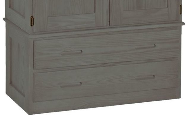 Crate Designs™ Furniture Graphite Comb Armoire 3
