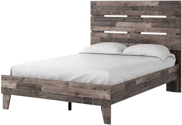 Signature Design by Ashley® Neilsville Multi Gray Full Panel Platform Bed 1