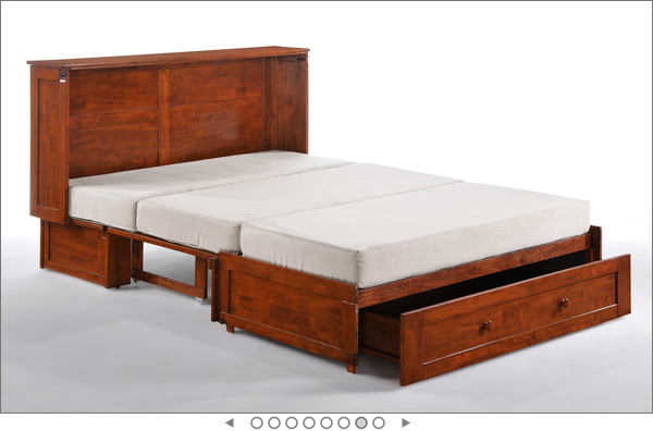 Night & Day™ Furniture Clover Murphy Cabinet Bed 5