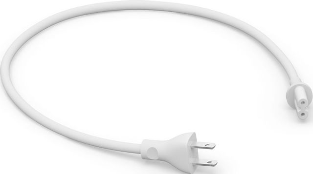 Sonos Short Power Cable for Play:5, Beam and Amp (White) 0
