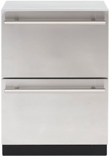 Yale Appliance 24" Stainless Steel Refrigerator Drawers-0