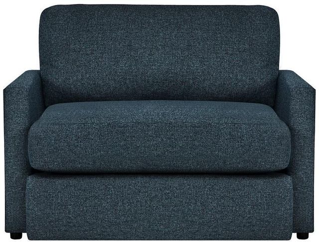 Kevin Charles Fine Upholstery® Noah Elevation Dark Blue Chair-1
