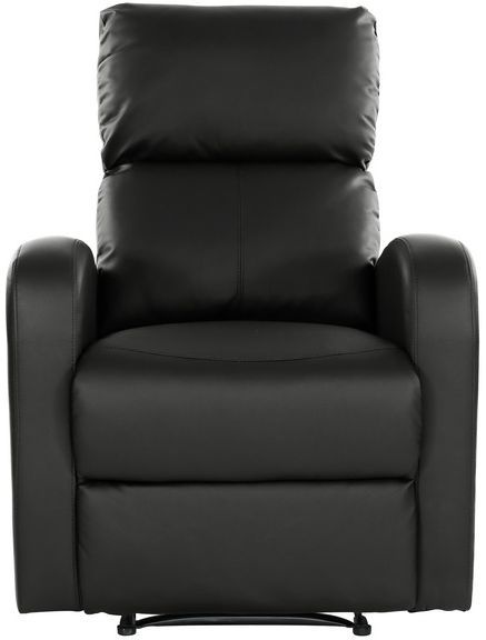 Homelegance® Mendon Black Reclining Chair