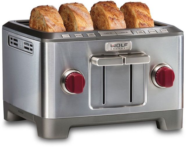 Wolf Gourmet® Stainless Steel 2 Slice Toaster, Yale Appliance