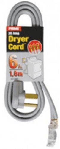 JD Distributors 6′ Dryer Cord 