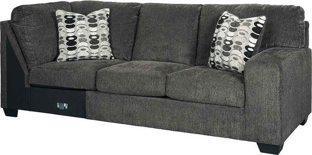 Signature Design by Ashley® Ballinasloe 3-Piece Smoke Right-Arm Facing Sectional with Chaise-3