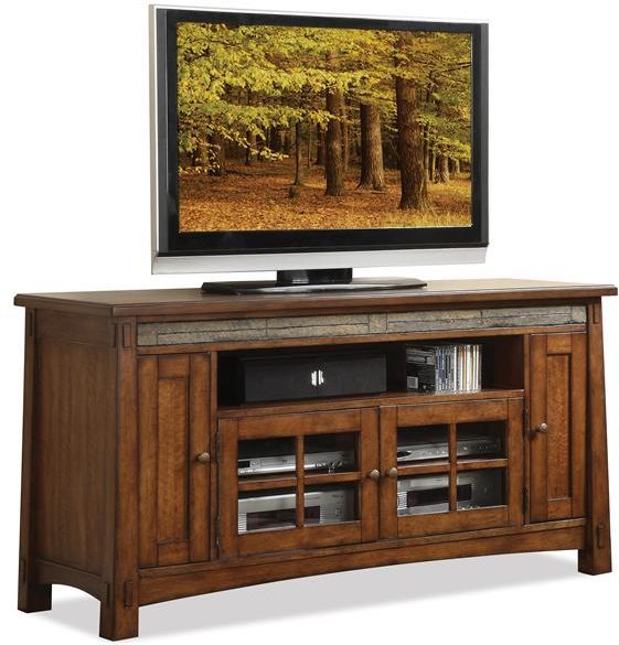 Riverside Furniture Craftsman Home 62-Inch TV Console-1